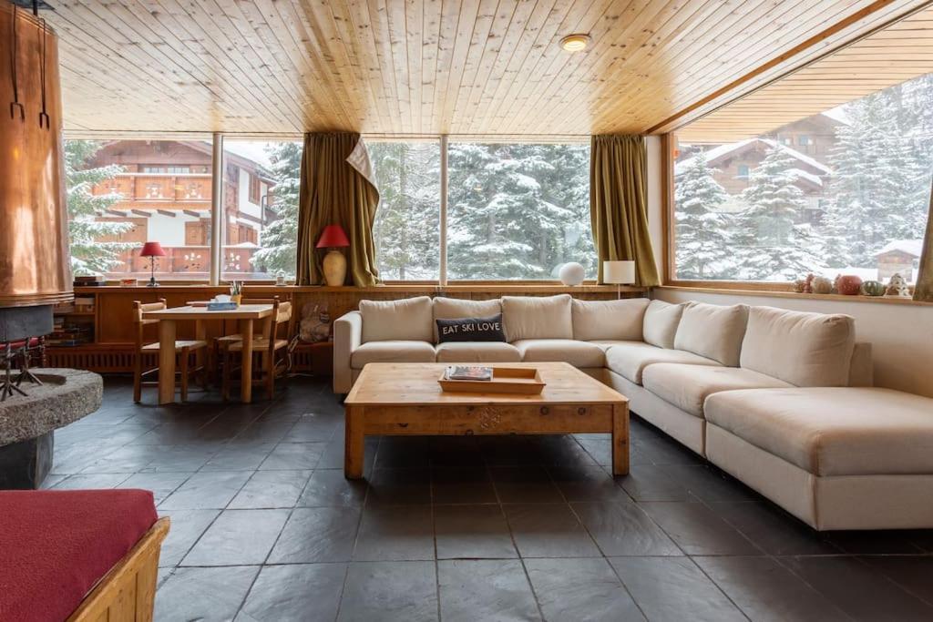 Chalet Robaumont - Grand Chalet Familial Proche Du Centre Et Des Pistes Courchevel Exteriér fotografie