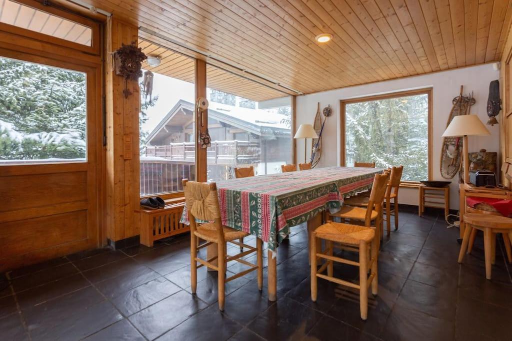 Chalet Robaumont - Grand Chalet Familial Proche Du Centre Et Des Pistes Courchevel Exteriér fotografie